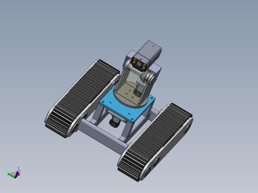 煤矿井下巡检机器人的结构与控制设计含三维+二维+说明书