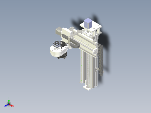 数控车床x轴和z轴机构