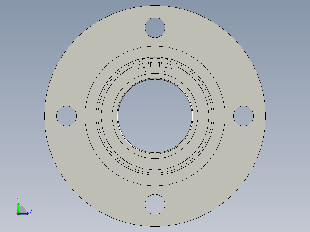 带座轴承BGRBB6804ZZ-35左视图