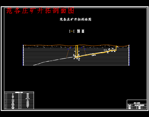 范各庄煤矿1.2Mta新井设计含6张CAD图缩略图