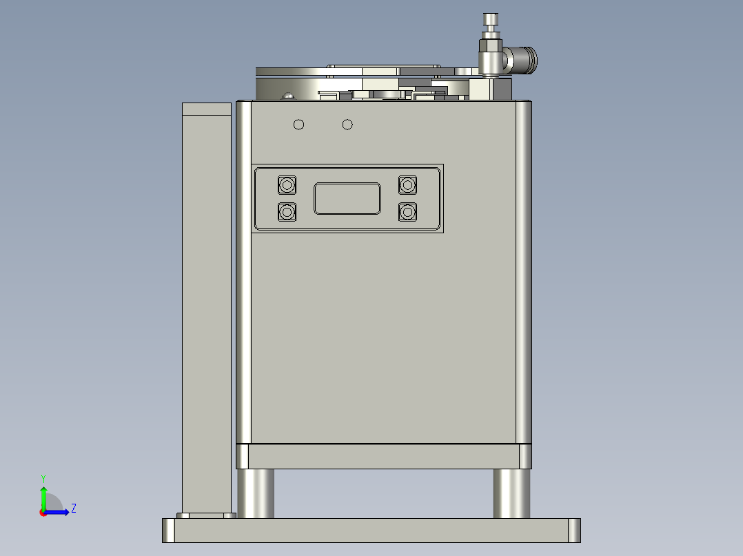 SLSJ-070-0000供料机组件左视图