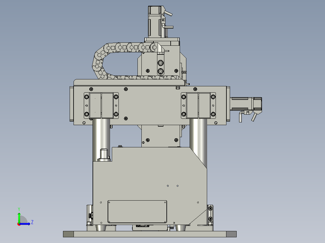 锁螺丝机构-A左视图