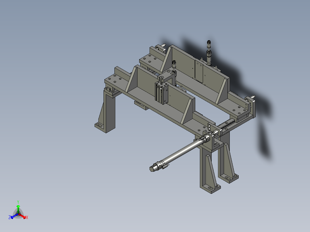扬声器自动加工生产线设计-JA1308-HD-060200磁力机械手-V1主视图