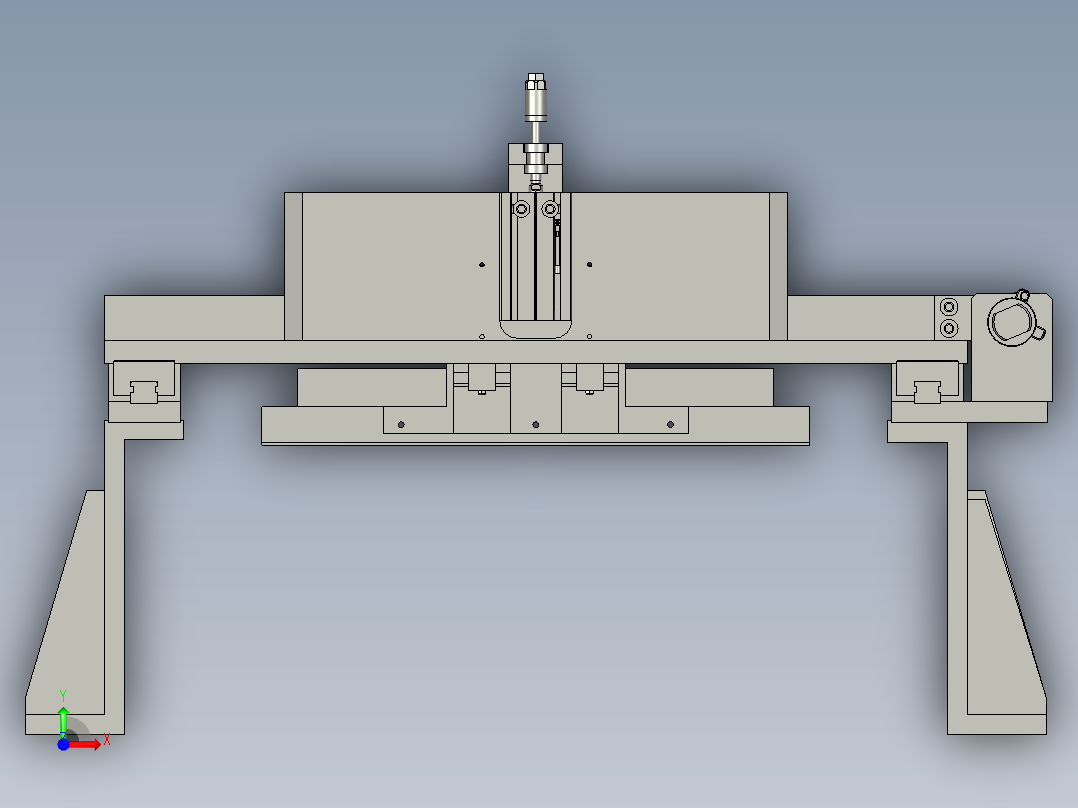 扬声器自动加工生产线设计-JA1308-HD-060200磁力机械手-V1前视图