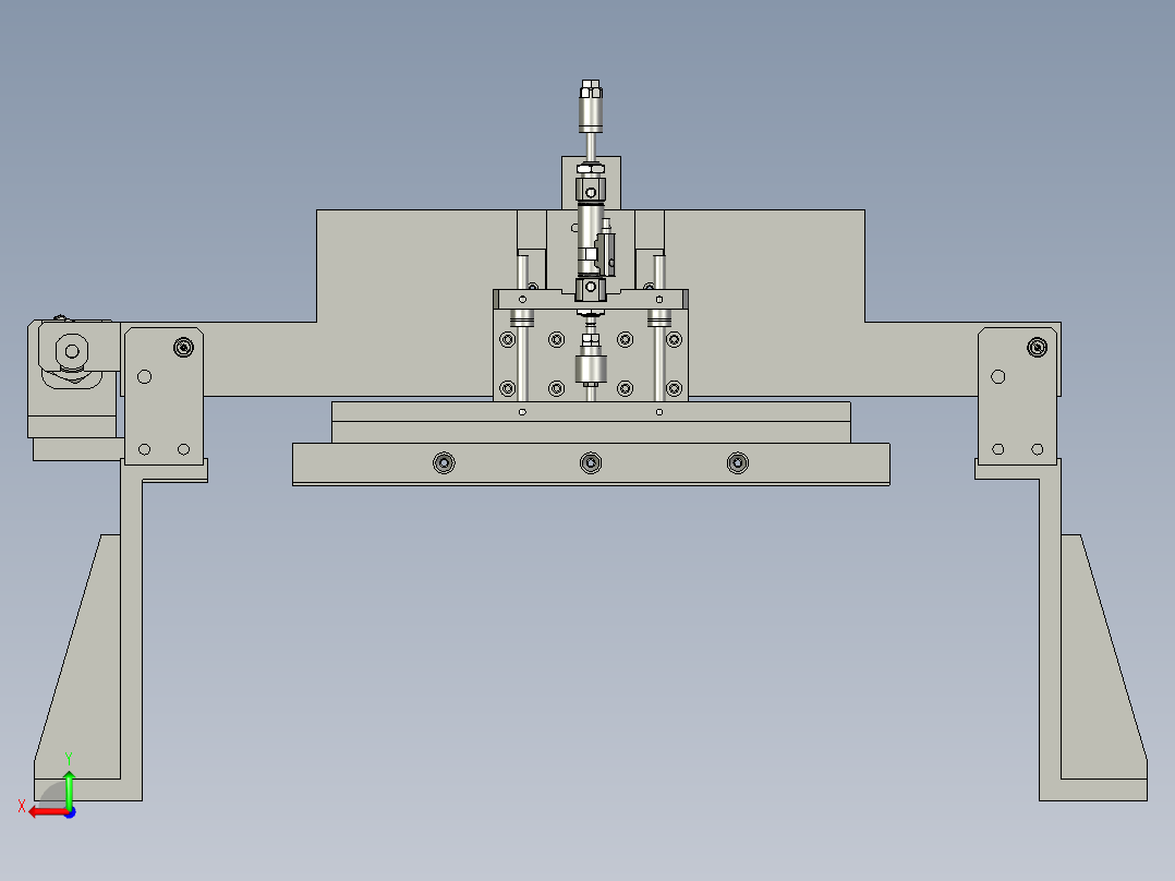 扬声器自动加工生产线设计-JA1308-HD-060200磁力机械手-V1后视图