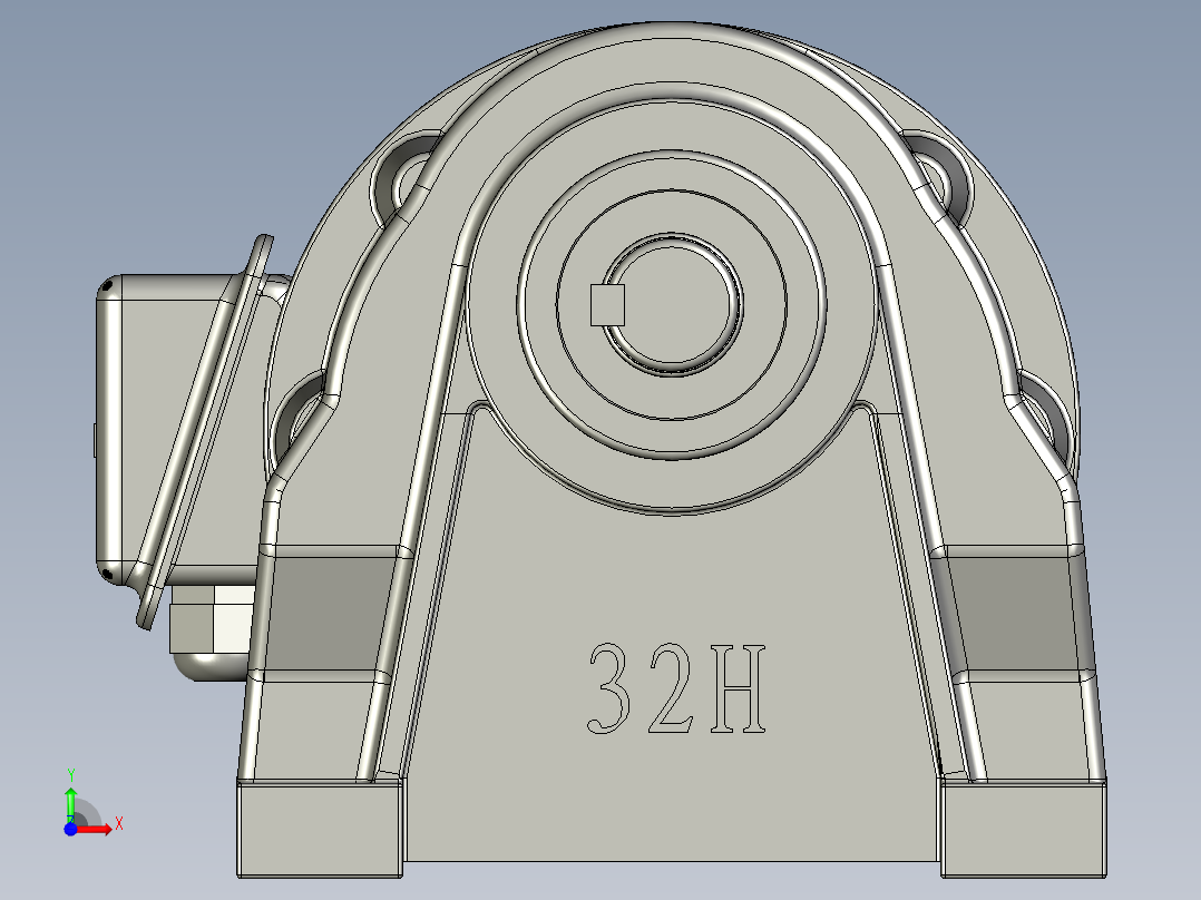 运送和定位载具的流水线装置前视图