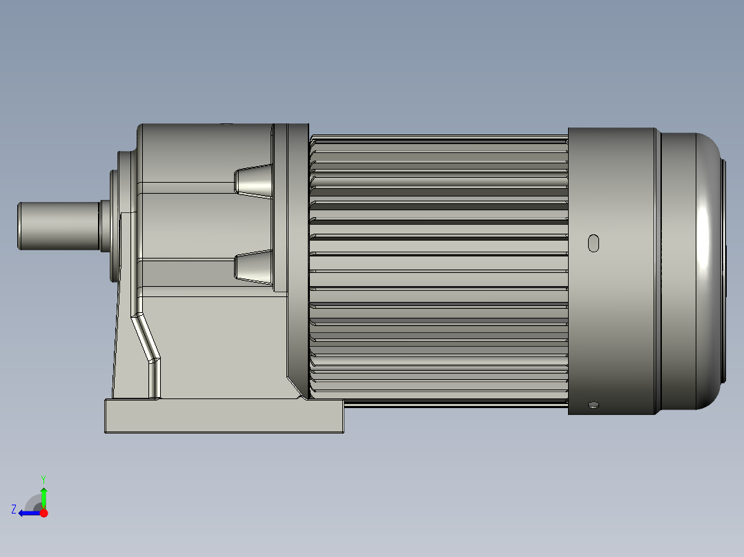 运送和定位载具的流水线装置右视图