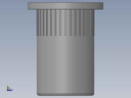 铆钉螺母M3-M12左视缩略图