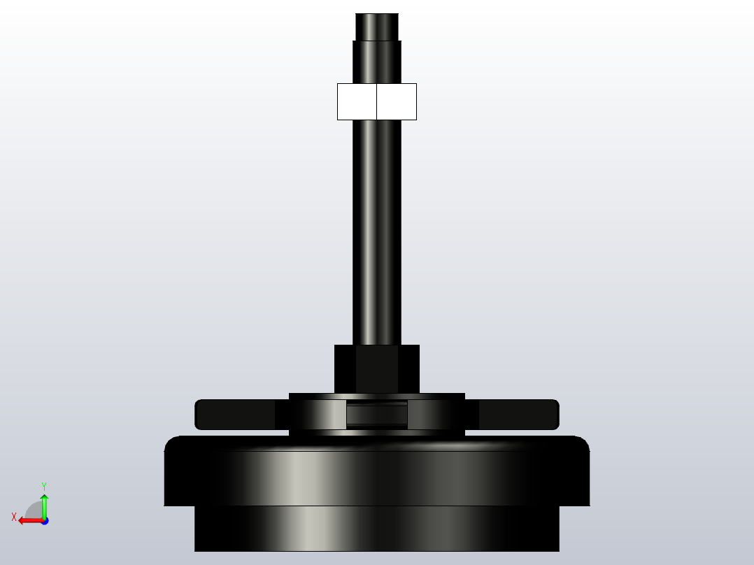 脚杯WAM04-D140-M16-L100后视图