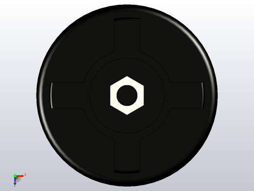 脚杯WAM04-D140-M16-L100俯视缩略图