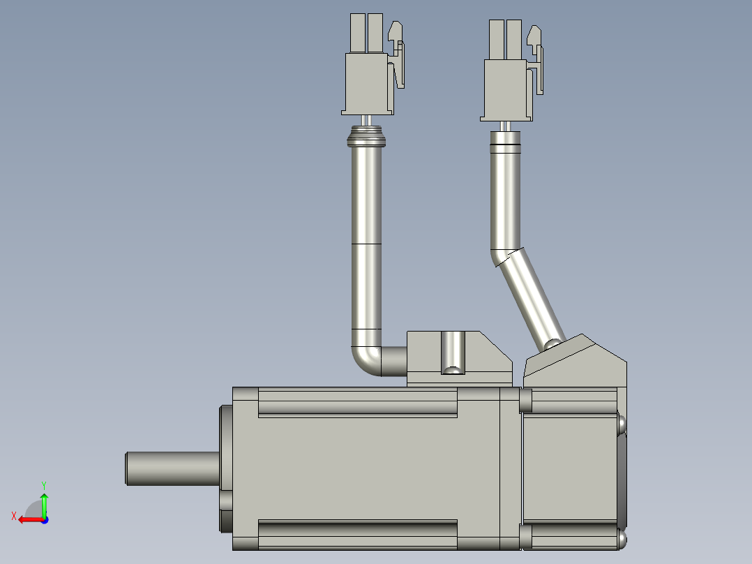 MSMD011G1AA(100W松下伺服后视图