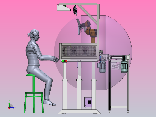 智慧桌，仿形齐套料盒储存仓、摆盘螺钉、清洁剂、镊子等左视缩略图