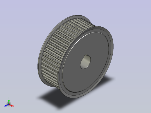 标准型半圆弧形齿同步带轮S8M型SS8MHK-50-40-dk25-A