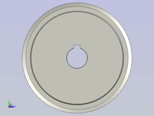 标准型半圆弧形齿同步带轮S8M型SS8MHK-50-40-dk25-A左视缩略图