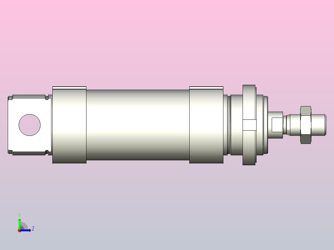 FESTO气缸DSNU-50-40-PPS-A---_0_左视图