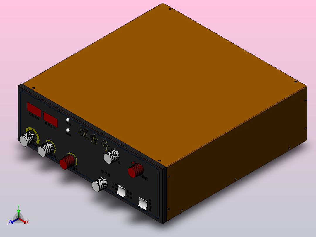 探索号捕鱼机-逆变器主视图