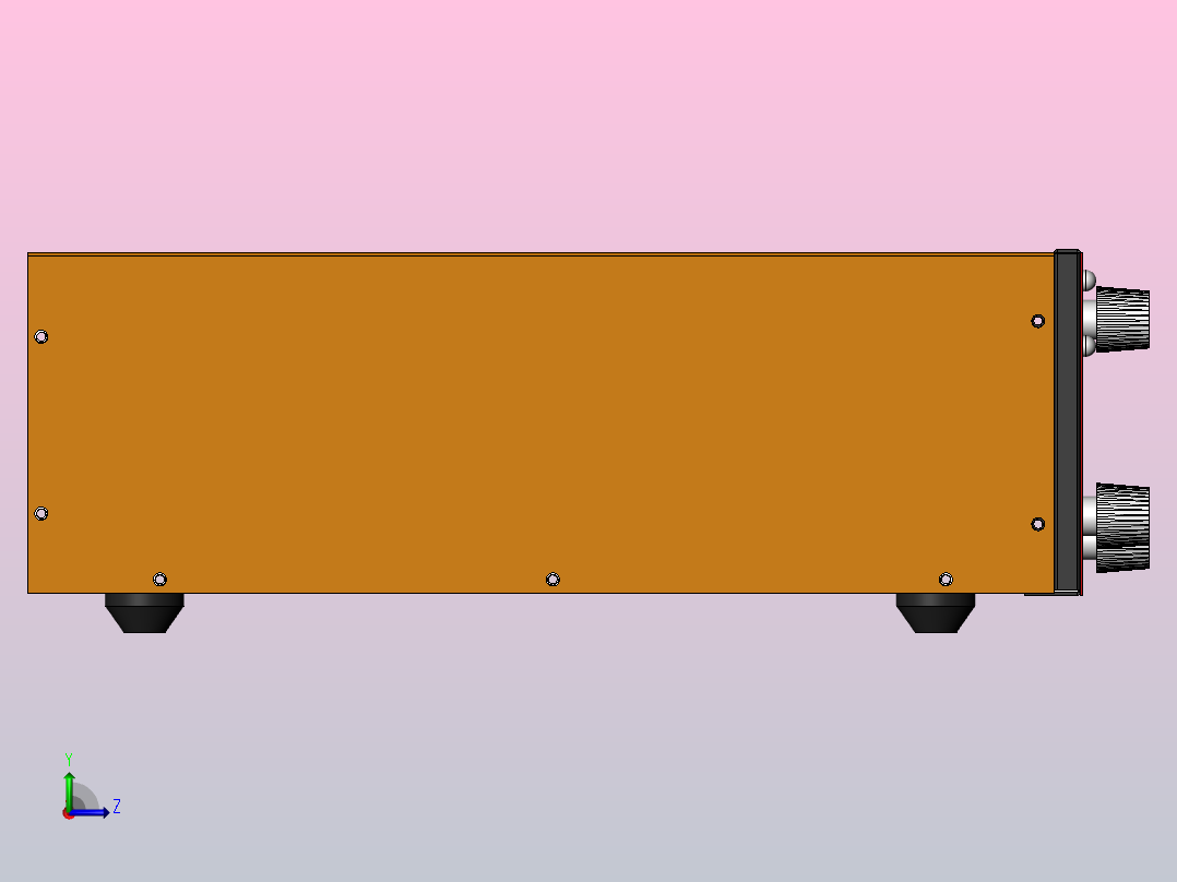 探索号捕鱼机-逆变器左视图