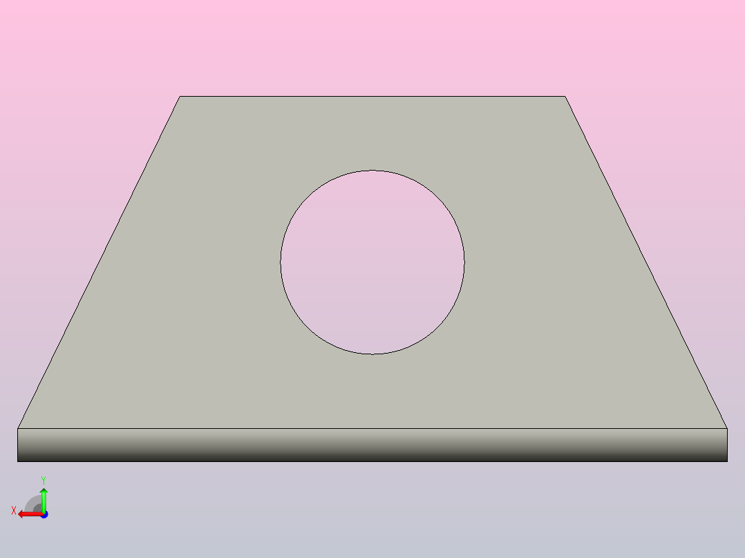 笔型气缸安装支架附件F-PB10LB(10)X后视图