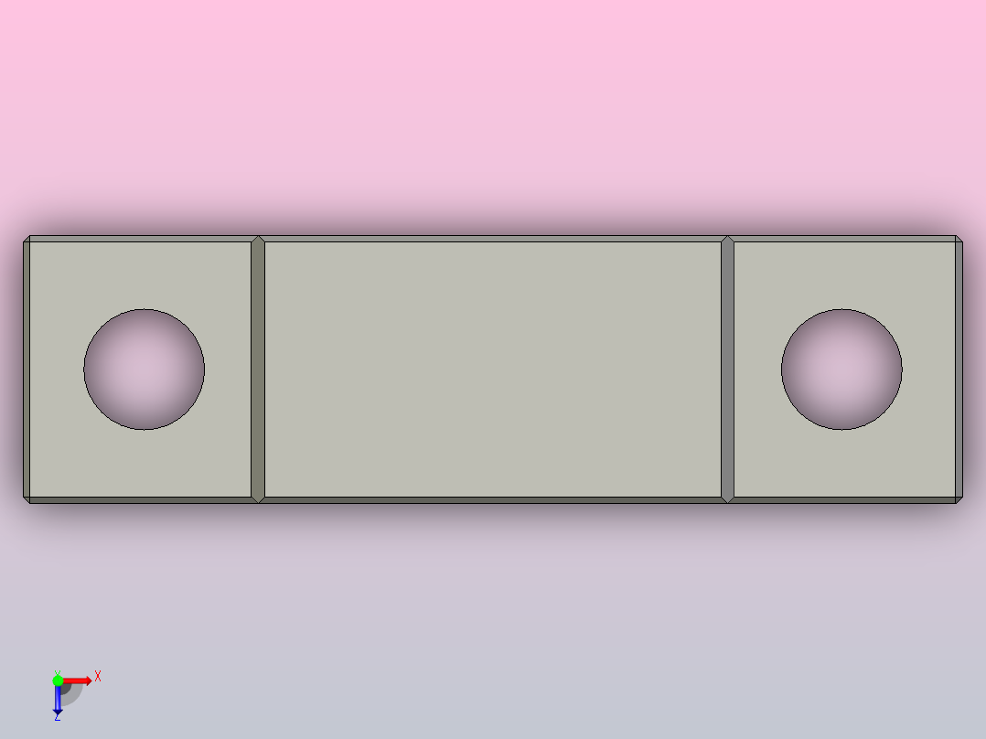 EF螺杆支撑座[EF-10]俯视图