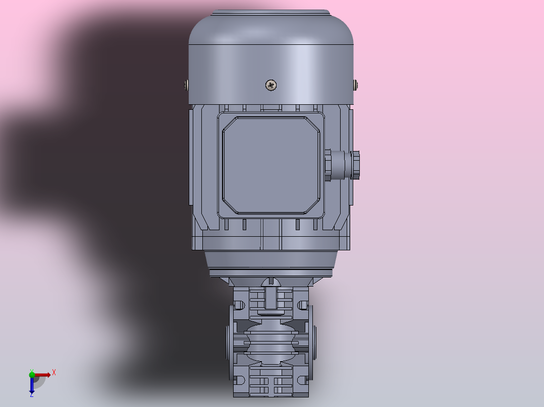 简单输送机1000mm俯视图