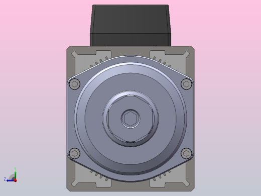 JTH6068B-SCF30(中线盒)  精密锯切电机[JTH6068B-S09P3.00-SCF30]右视缩略图