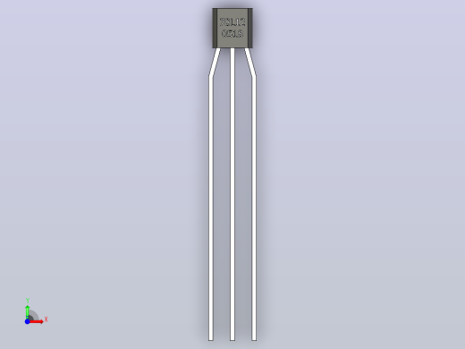 电子电路用12v-100mA电压调节器前视缩略图