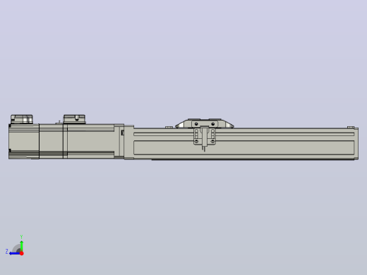 滚珠丝杠直线轴带导轨全封闭TPA-HCR-40S-0802C-L120-M-C-P10-N3右视缩略图
