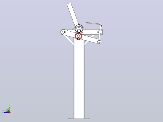 一种自动流水线结构右视缩略图