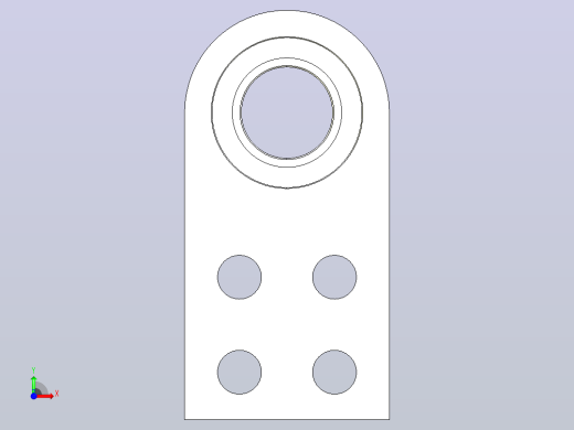 正面安装型带座轴承[BHXB6005ZZ-45]前视缩略图
