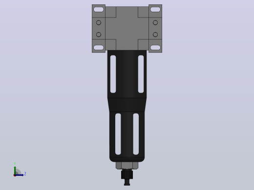 MAFF系列过滤器[MAFF1000-02-标准]左视缩略图