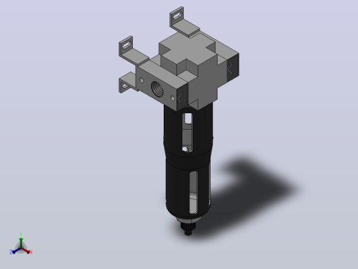 MAFF系列过滤器[MAFF1000-02-标准]正等轴测缩略图