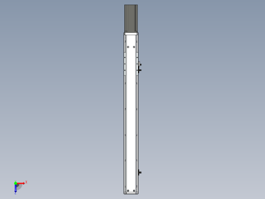 BSD68S-P10-S500-MN-CM丝杆模组俯视缩略图