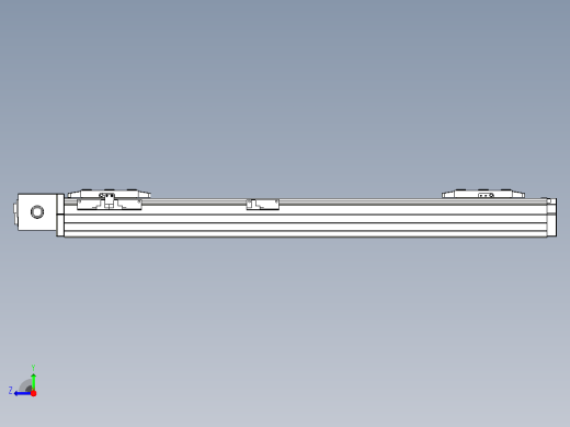 皮带直线轴双滑块型TPA-GCBS-80-P60-L225-DR-M20-N3右视缩略图