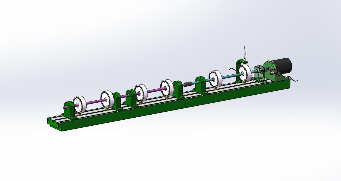 转子试验台（含CAD图纸）