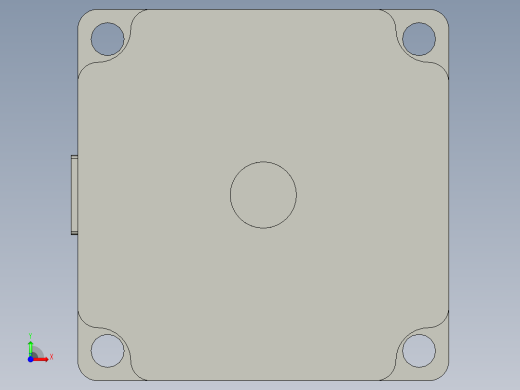 步进电机、实测图3D模型前视缩略图