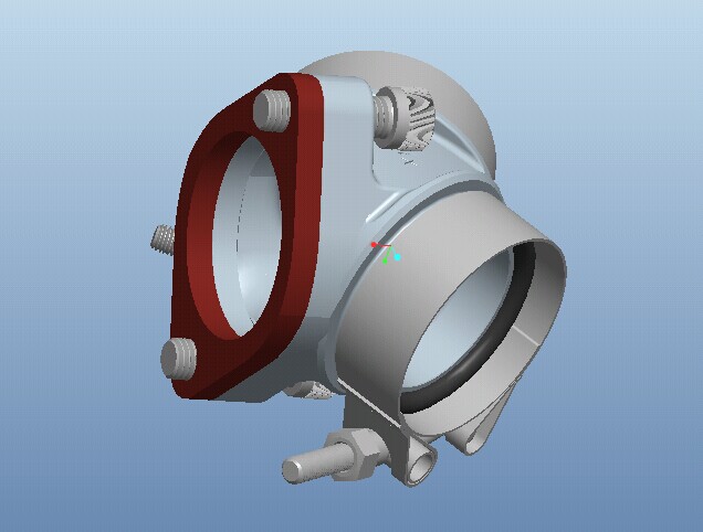 歧管组件3D模型
