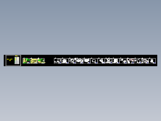 北方滑雪场轻型木结构体系小木屋建筑设计图CAD