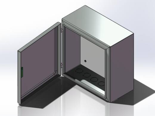 solidworks 钣金MCC控制箱缩略图