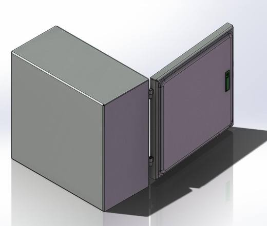 solidworks 钣金MCC控制箱缩略图