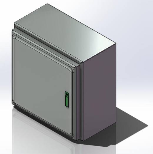solidworks 钣金MCC控制箱缩略图