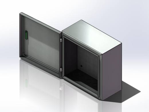 solidworks 钣金MCC控制箱缩略图