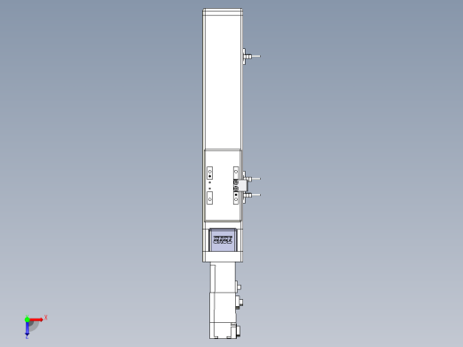 Toyo东佑达直线模组-ETH6M-BC-200-M10B俯视缩略图