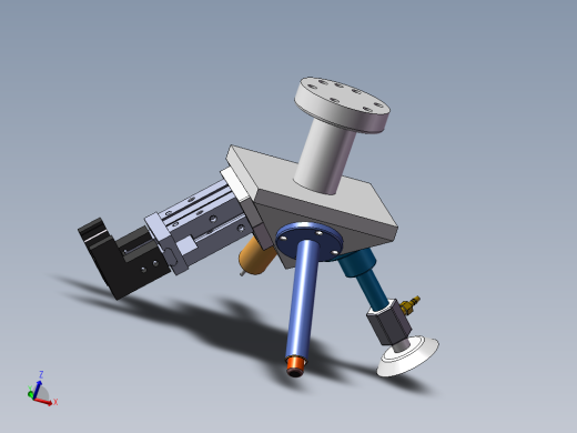 机器人多功能夹爪3d设计图纸