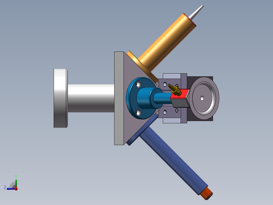 机器人多功能夹爪3d设计图纸右视图