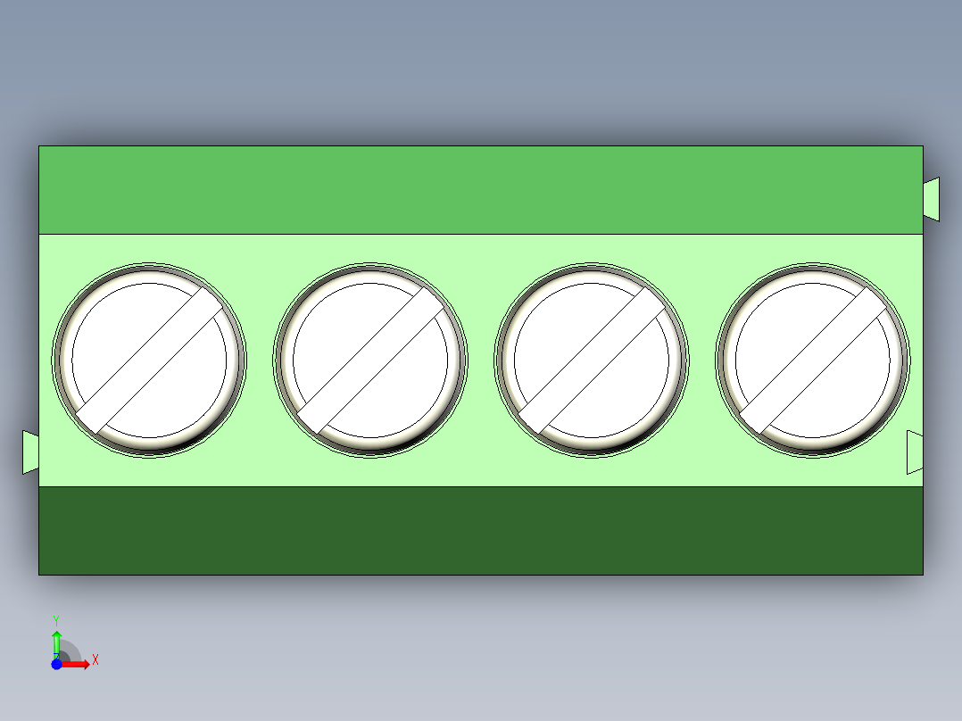 PCB_Terminal_Block_4-P3.5前视图