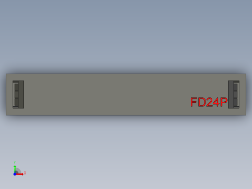 FDC-24 ( DS1018-2.54-24 )前视缩略图