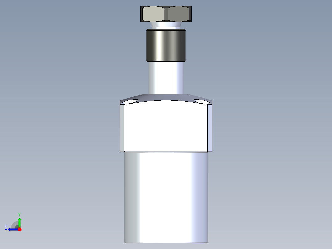 KOSMEKLHA0360-CL-Y60_R01多系列多零件图纸模型右视图