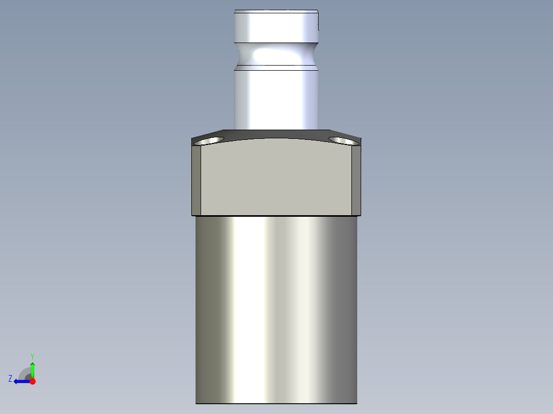 KOSMEKLHS1050-GR-F多系列多零件图纸模型右视图