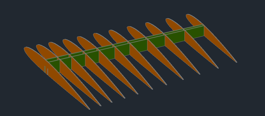 航模飞机CAD设计