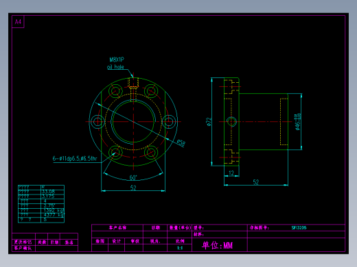山云日尚SYS滚珠丝杠SFI3205.dwg